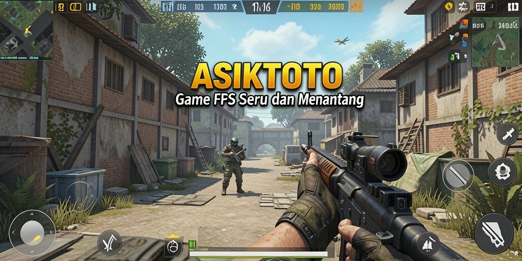 Tampilan gameplay ASIKTOTO yang menegangkan dan seru.