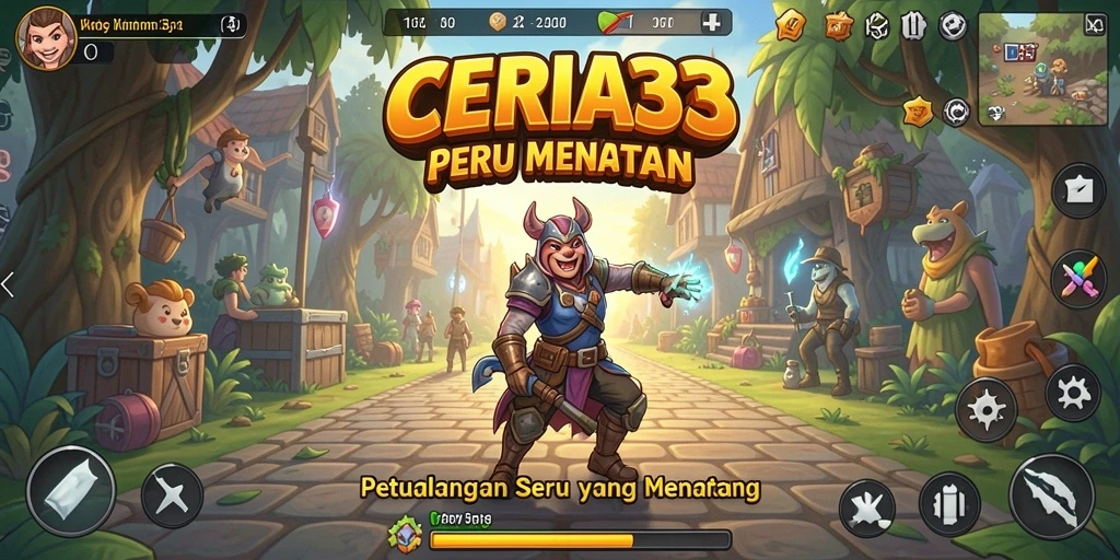 Gameplay seru dan menantang di dunia CERIA33.