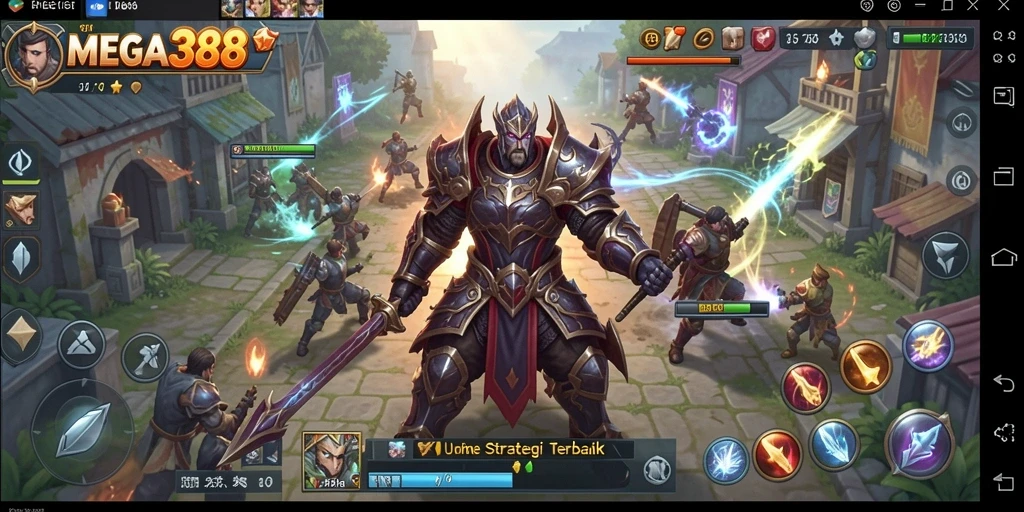 Screenshot gameplay MEGA388 memperlihatkan aksi strategi yang mendebarkan.