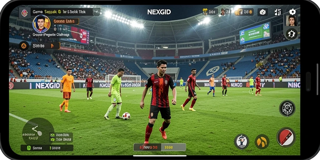 Gameplay mendebarkan dan grafik realistik dari NEXGID.