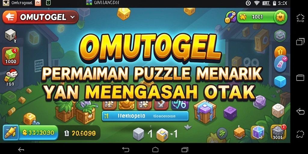 Tampilan gameplay OMUTOGEL yang mengasyikkan dan penuh tantangan.